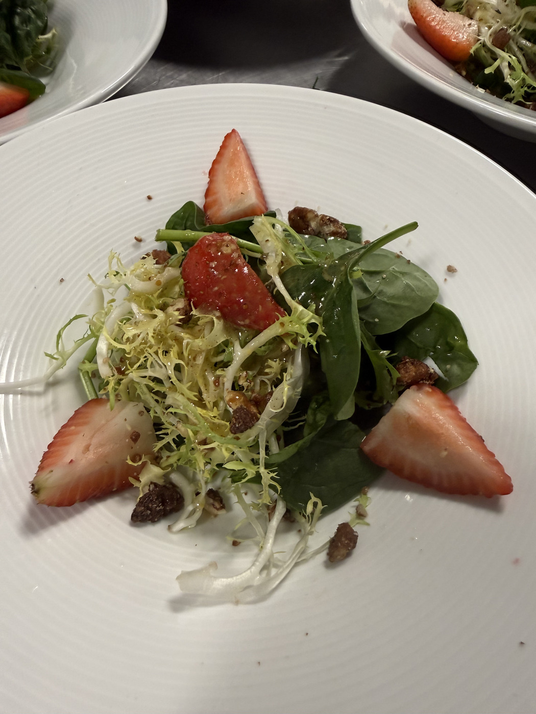 Strawberry Spinach Salad